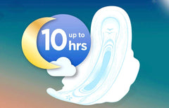 Always size 4 winged pad delivers 45% larger back for extra coverage