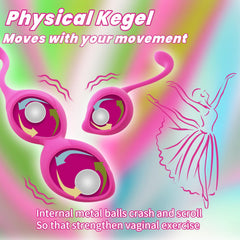 Ama Choice Kegel Tightener Balls ergonomic design for comfortable wear during workouts.