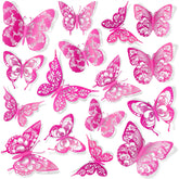AM AMAONM 3D butterfly style1 decor for kids room adds whimsy