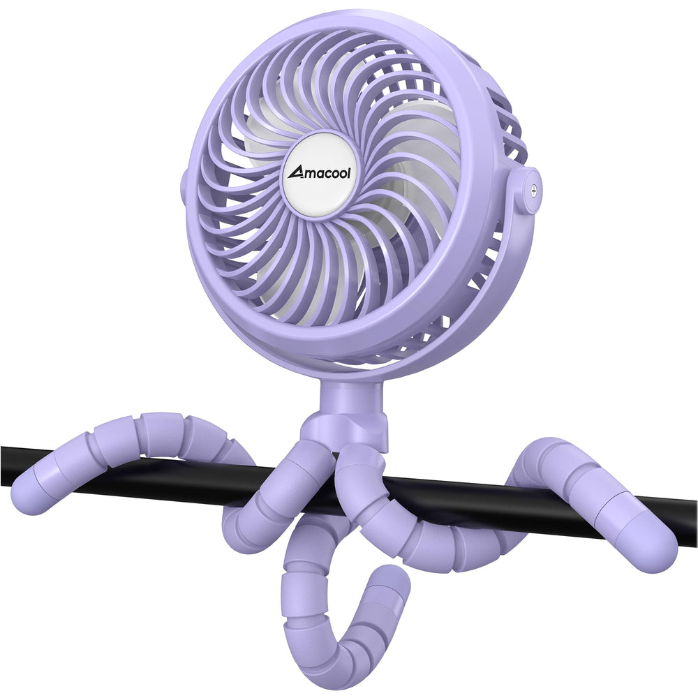 AMACOOL stroller fan clip-on for on-the-go cooling