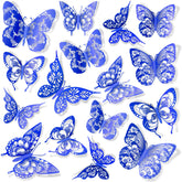 AM AMAONM 3D butterfly wall decor style 1 adds depth to kids’ room
