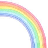 AM AMAONM rainbow wall sticker large adds color and a dreamy vibe to kids' rooms
