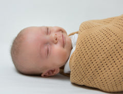 Amazing Baby Cellular Blanket 44x44 inches suitable for swaddling and cuddling.