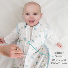 Amazing Baby zipper guard protects delicate skin during transitions