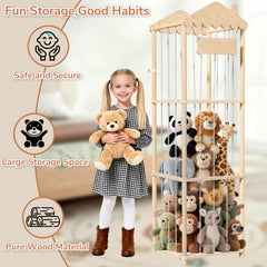AMBIRD anti-tip kit enhances safety while keeping tall plush displays stable.