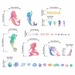 Amimagen nursery wall decals showcase vivid sea life for imaginative play