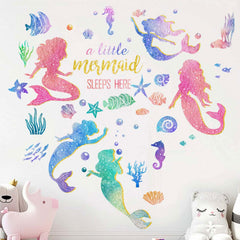 Amimagen ocean themed wall stickers add whimsy to kids' rooms