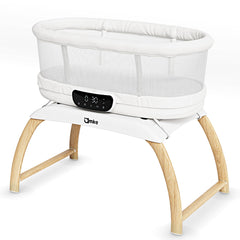 AMKE 4-in-1 baby bassinet with remote control for soothing motions