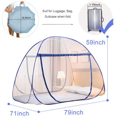 AMMER dense fine-mesh keeps insects out while staying breathable