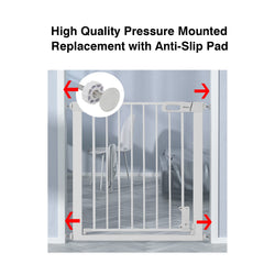 AMORBASE wall-protecting hardware kit for pressure-mounted gates