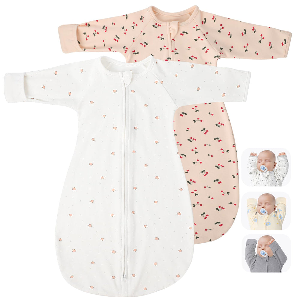 Amrcbb transitional swaddle sack arms up for secure newborn sleep and comfort.