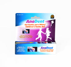 Anadent Children's Gel toothache bottle offers fast, gentle relief for sore gums