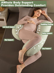Anfrandce wrap-around arms cradle you for personalized comfort.