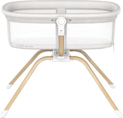 ANGELBLISS 3-in-1 bassinet bedside sleeper with compact design for safe newborn nights.