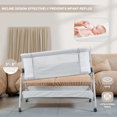 ANGELBLISS all-around mesh for airflow and baby visibility