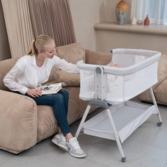 ANGELBLISS tilt mode enabling easy feeding access and soothing positioning