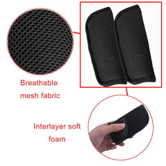 Anglepingping universal seat belt covers offer gentle cushioning for kids