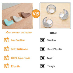 Angloria multi-surface corner protectors protect wood, glass, and metal edges for safer homes.