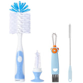 Anivona 4-in-1 bottle brush set for thorough bottle cleaning