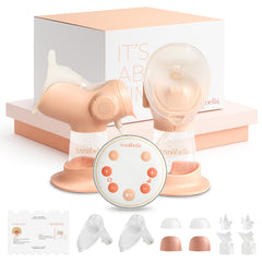 Annabella double breast pump tongue simulation for comfortable pumping at home.
