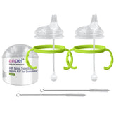ANPEI Sippy Cup soft spout kit close-up for gentle transition from nipple.