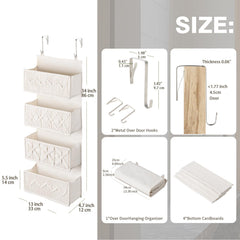 ANTIS'S HOME woven cotton rope detail enhances durability and texture in nursery storage
