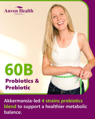 Anven Health Menopause capsules ready for daily use on a desk.