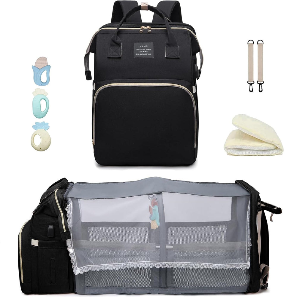 ANWTOTU diaper bag backpack with changing station for on-the-go care