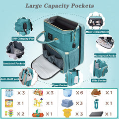 ANWTOTU insulated bottle pockets keep feeds at the right temperature