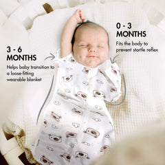 ANYEDDE 2-way zipper enables quick diaper changes without fully undressing