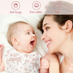 ANYEDDE Swaddle with arm-up design shows removable sleeves for self-soothing