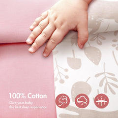 ANYEDDE soft cotton swaddle sleep sack gentle on baby skin.