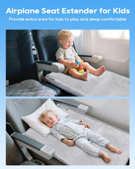 ANYSWEET soft velvet surface offers gentle skin-friendly comfort on flights