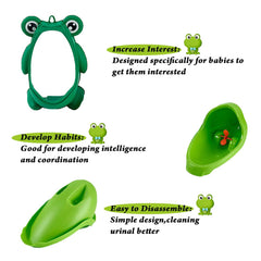 Anyumocz frog pee training urinal hook-install view shows easy mounting