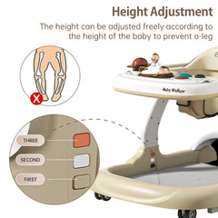Aobalvn 360-degree front wheels enable easy navigation during playtime