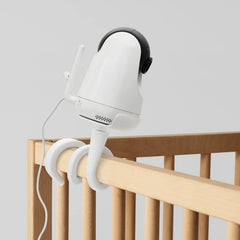 Adjustable arm enables stable, flexible mounting in tight spaces.