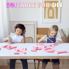 AOCEAN paintable wood letter for craft projects and customization.