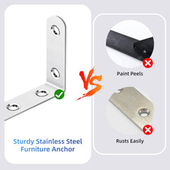 AODIOU dresser topple prevention straps keep children safe around furniture.