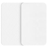 AOHWIDER 35x20 bassinet mattress close-up highlighting gel memory foam comfort.