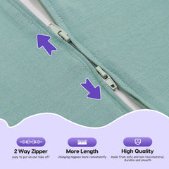 Aomloge PuppyPaws Sleep Sack 1.0 Tog warmth for moderate chill.