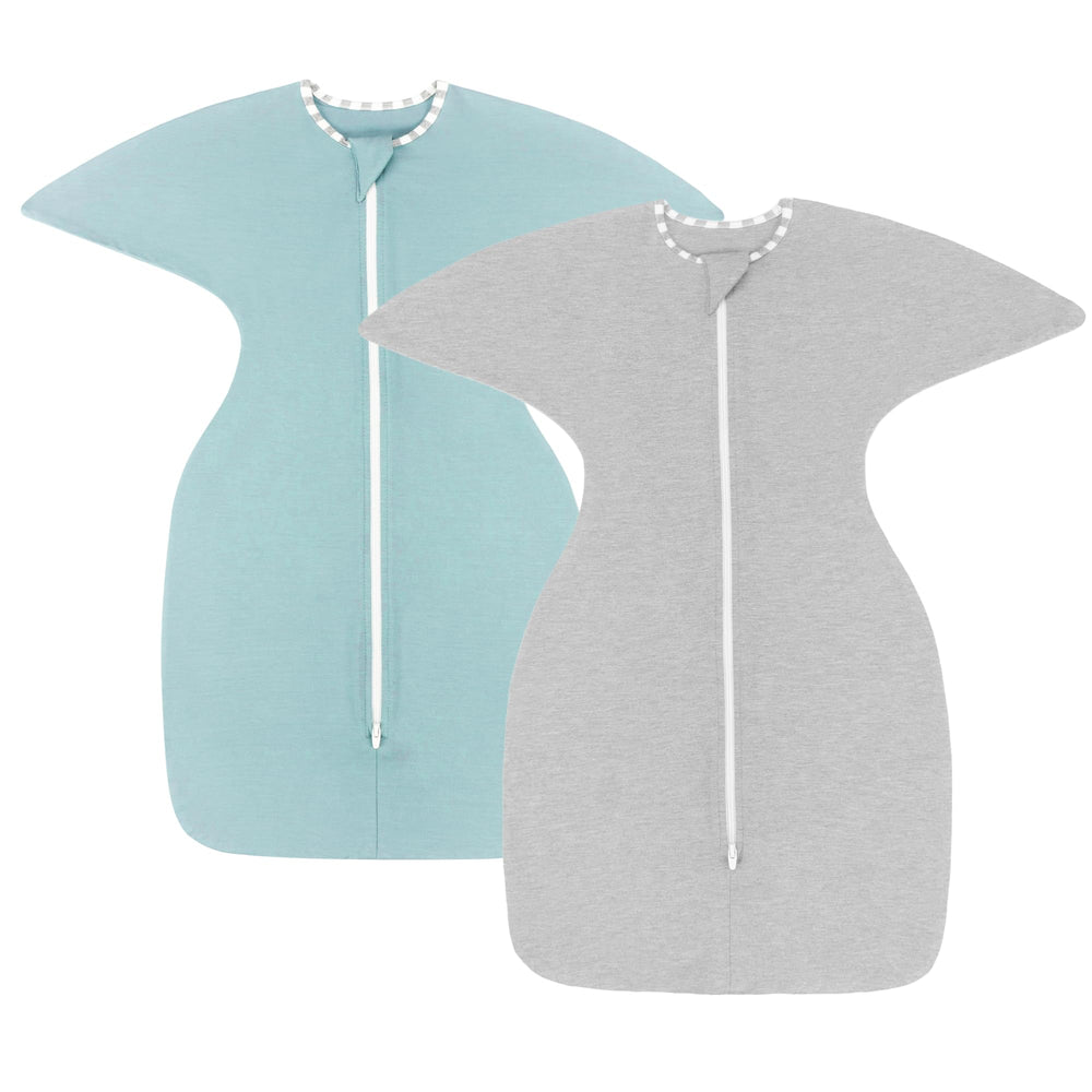 Aomloge PuppyPaws Sleep Sack, front view, breathable bamboo fabric for gentle naps.