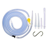 AOVIOANDY enema tubing shows kink-free six and a half foot length for easy setup.