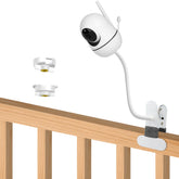 AOZTSUN baby monitor mount clip clamps securely to a surface