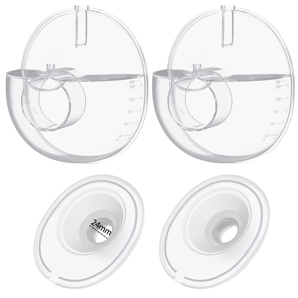 APMOOM 24mm double-sealed flange for a snug, comfortable fit.