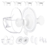 APMOOM M5 two complete sets image: backup milk collectors for convenience.