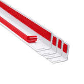 Apoctsddo wall corner protector with adhesive backing protects edges and walls.