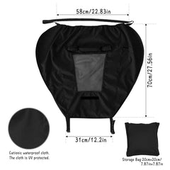Apol Pram Sunshade shows UV protection for outdoor strolls