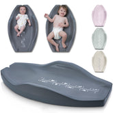 Apricity Baby diaper changing pad wipe-clean foam surface enables quick mess cleanup