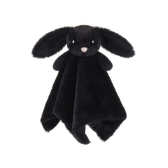 Apricot Lamb Black Bunny blanket front view for cozy bedtime cuddling.
