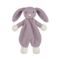 Apricot Lamb Bunny Snuggler closeup of soft plush fabric for baby comfort.